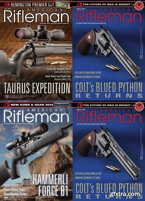 American Rifleman 2024 Full Year Collection