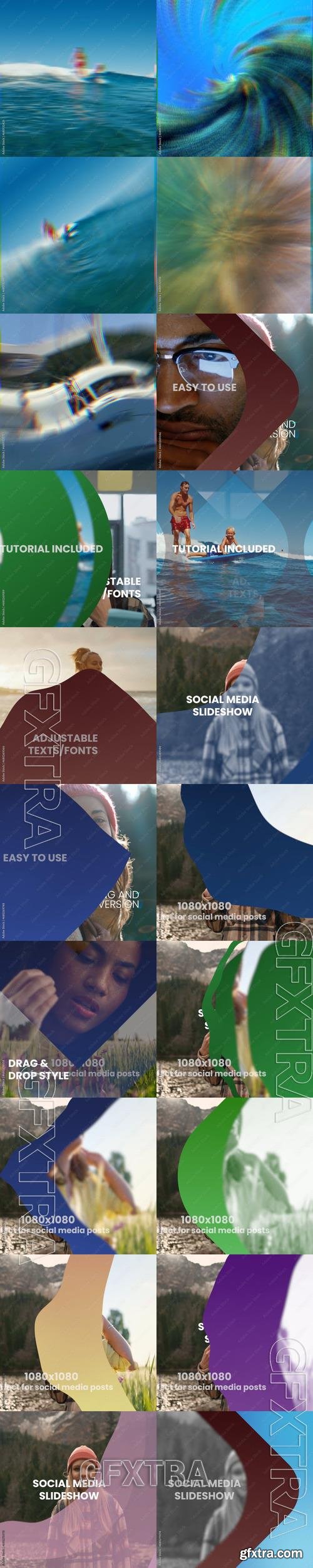 20 Video Effects and Elements for Premiere Pro by Adobestock Bundle 5