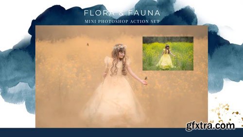 Finding North Education - Flora & Fauna Mini Photoshop Action Set + Editing Tutorial