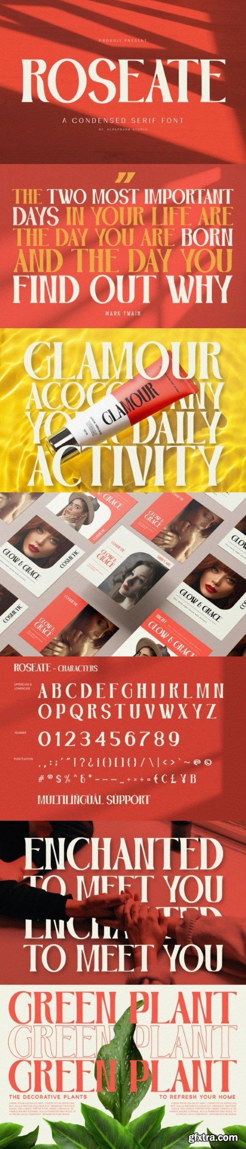 Roseate Font