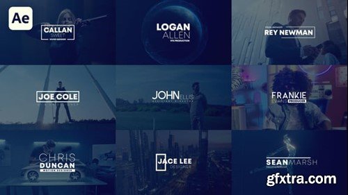 Videohive Text Titles Typography 56161384
