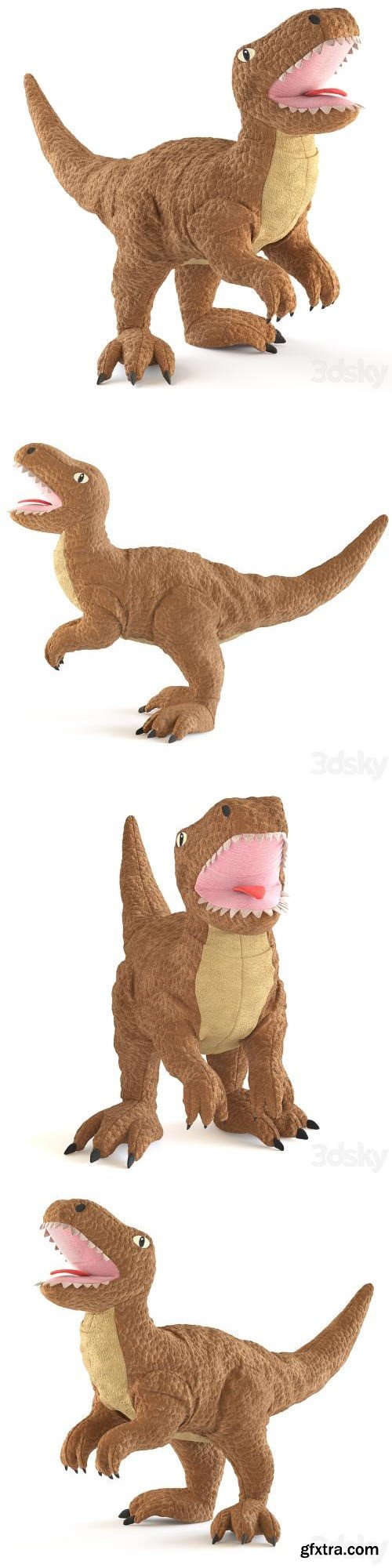 Toy dinosaur IKEA JATTELIK YETTELIK