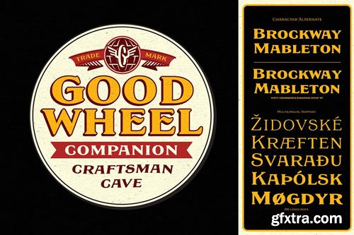 Myfonts - EFCO Barnis Font Family