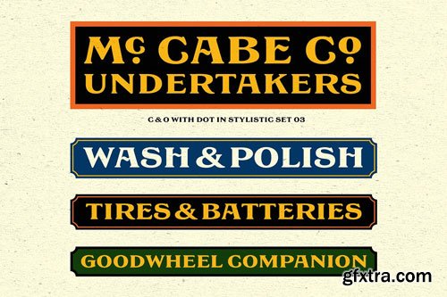 Myfonts - EFCO Barnis Font Family