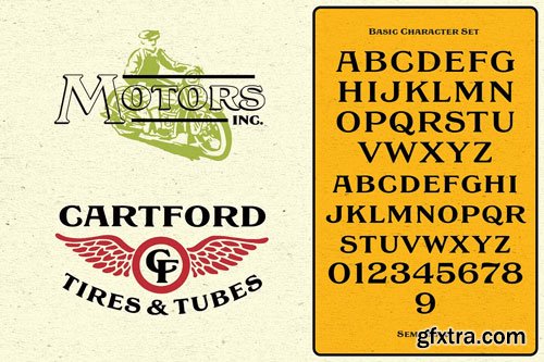 Myfonts - EFCO Barnis Font Family