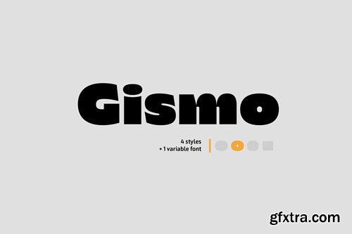 Myfonts - Gismo Font Family