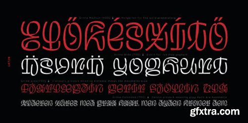 Myfonts - Grima Font Family