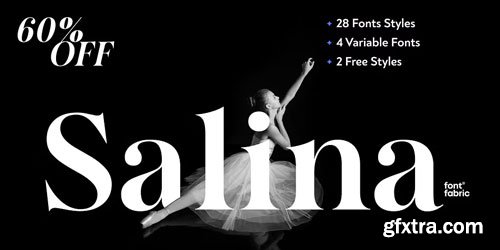 Myfonts - Salina Font Family