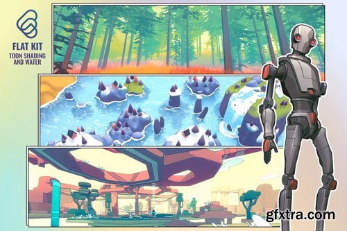 Asset Store &ndash; Flat Kit: Toon Shading and Water - v4.7.5