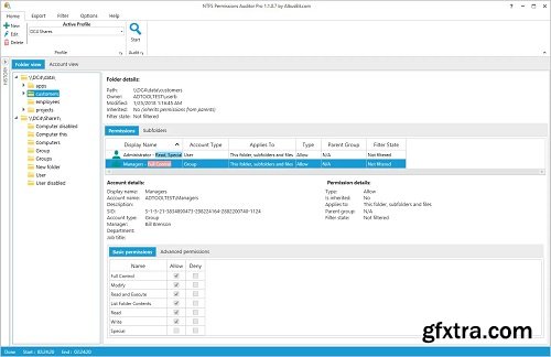AlbusBit NTFS Permissions Auditor Pro 24.12.15