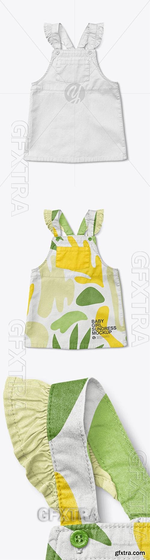 Baby Girl Sundress Mockup 91334