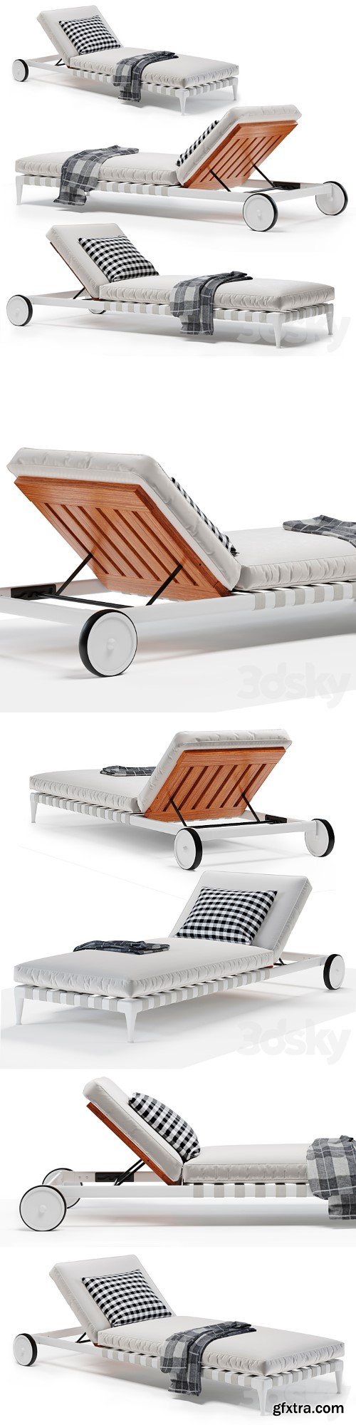 FLEXFORM Atlante Sun Lounger