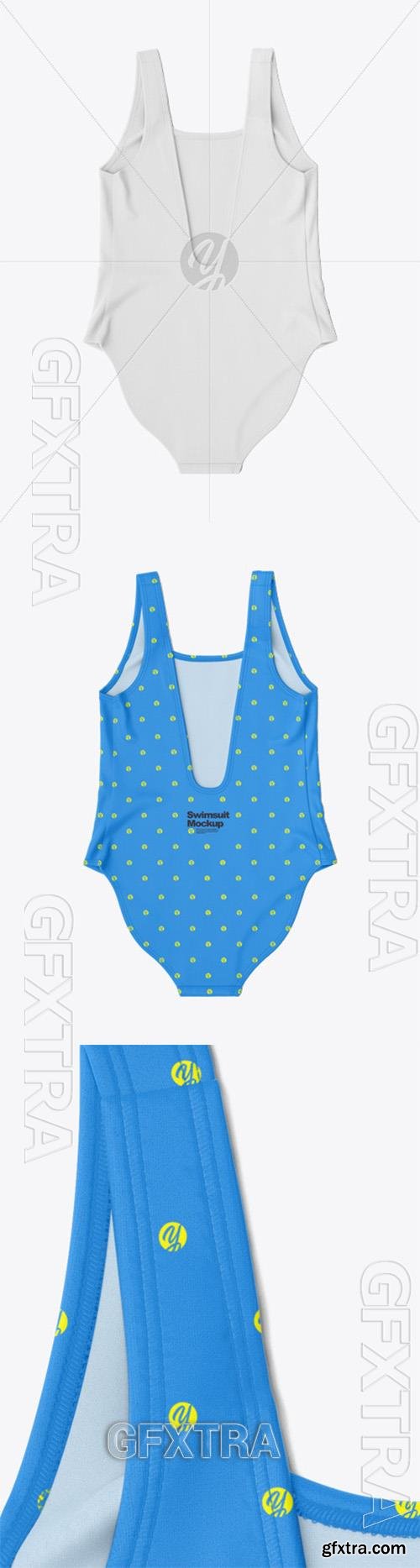 Swimsuit Mockup - Back View 91134