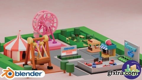 Udemy - Blender : Amusement Park