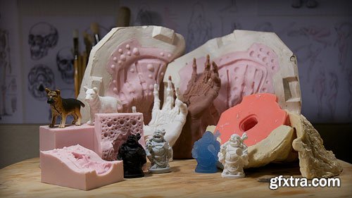 CGCookie - Sculpting Class: Introduction to Mold Making and Molding Techniques