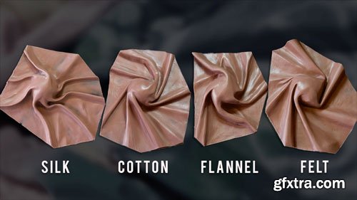 CGCookie - culpting Fabric in Clay