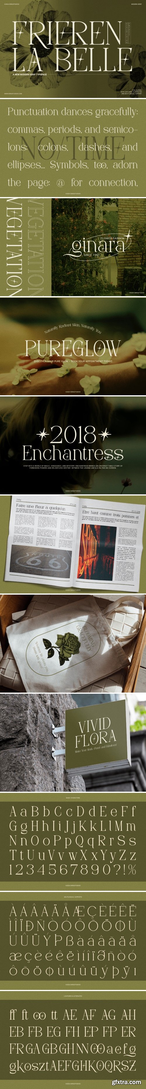 CM - Frieren La Belle | Modern Serif 290873298
