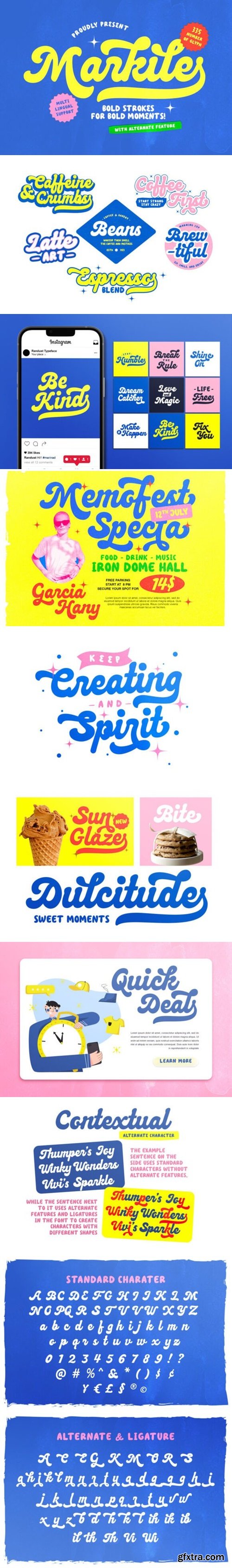 CM - Markile - Bold Rounded Script 290875036