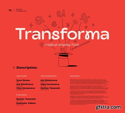 Myfonts - Transforma Font Family