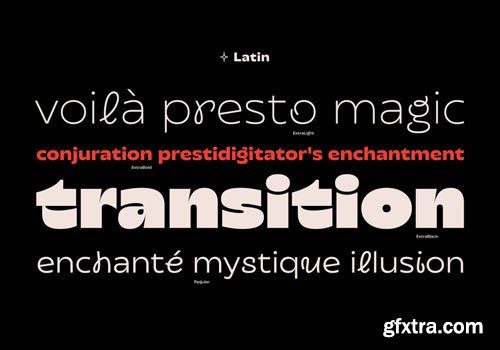 Myfonts - Transforma Font Family