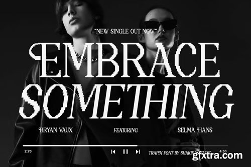 CreativeMarket - Trapix - A Unique Pixel-Style Serif - 290890009