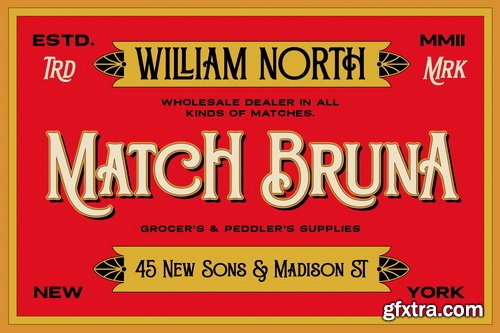 The Barstain Font Family