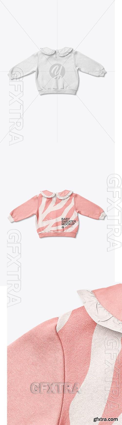 Baby Girl Ruffle Collar Jumper Mockup 90882 Baby Girl Ruffle Collar Jumper Mockup 90882