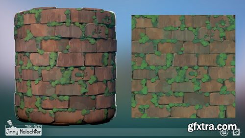 Artstation - Handpaint/Ghibli style Texture with Substance Designer 2020.1.2