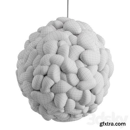 Popcorn and Cloud Lamp by Helen Loom