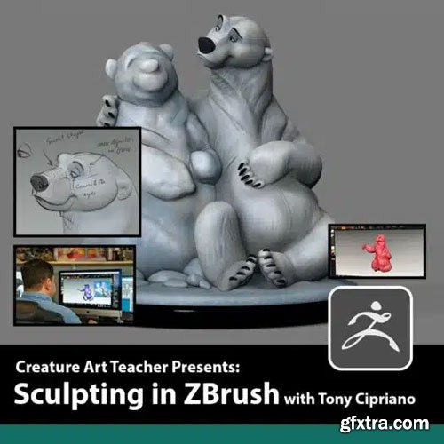 Creature Art Teacher - Sculpting in ZBrush with Tony Cipriano