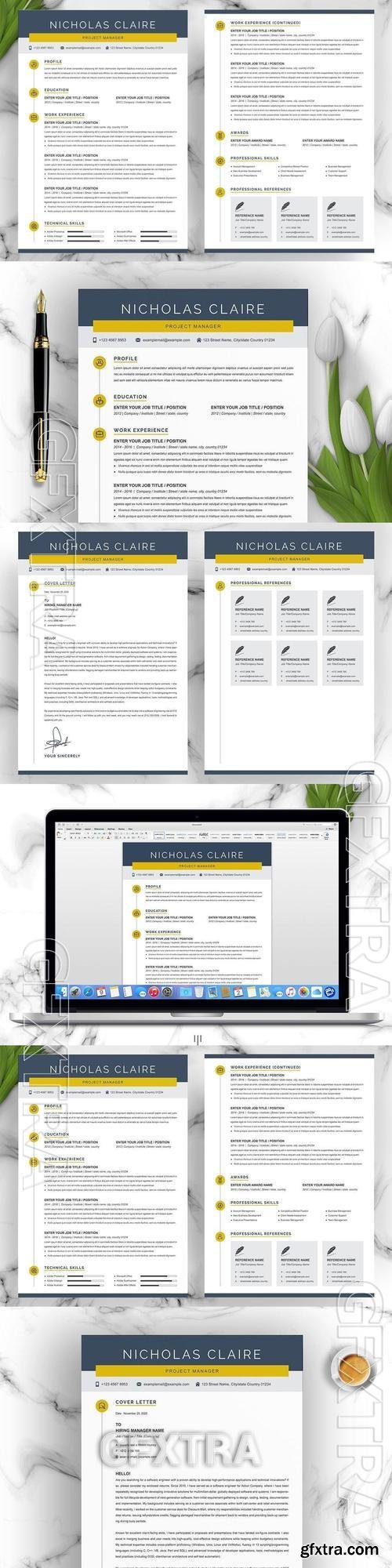 Professional Resume Template R4BQGSV