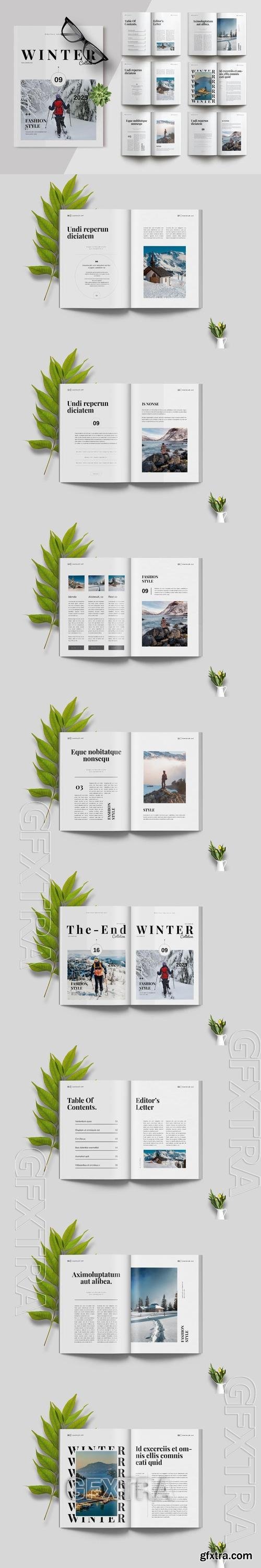 Winter Magazine Layout UMFC9RC