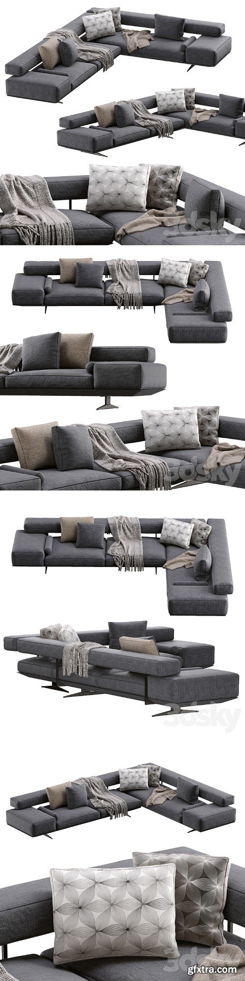 Sofa Wing By Flexform