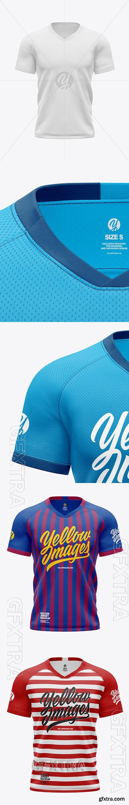 Mens Soccer Jersey Mockup 68696