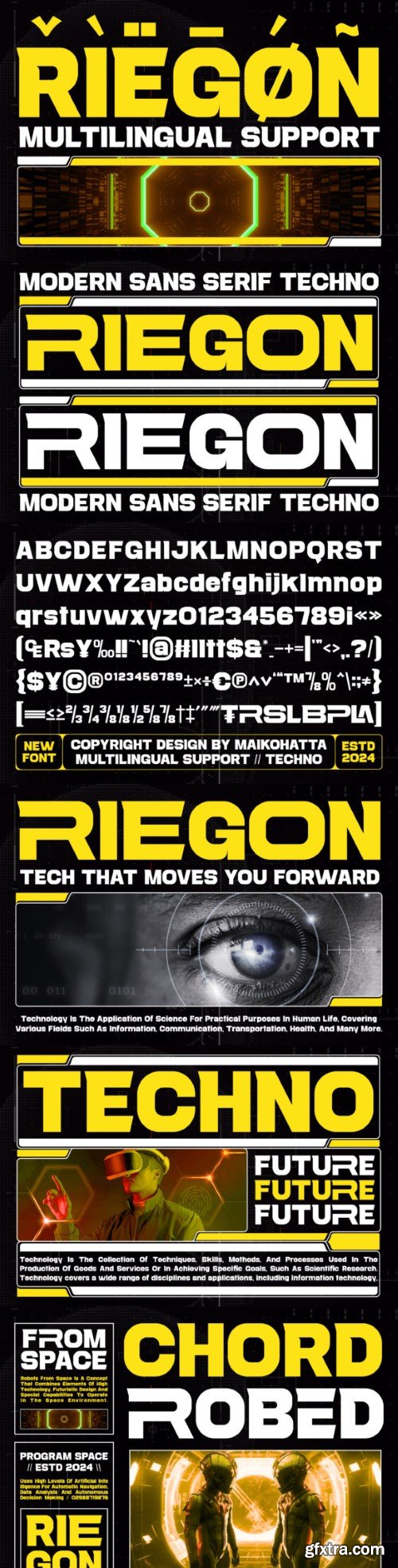 Riegon Font Riegon Font