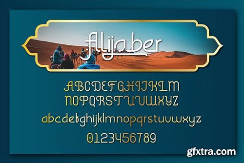 Alijaber Arabic Font Family