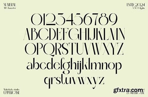 Mote Cainge - Serif Elegant Font
