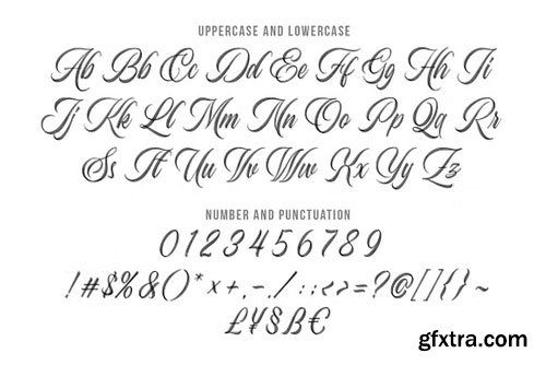 Romantic Juliette SVG Font