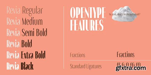 Revia Font Family