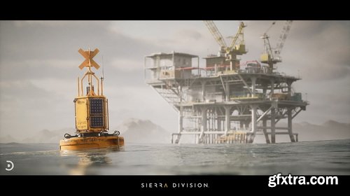 Industrial Sci-Fi and Modular Oil Rig