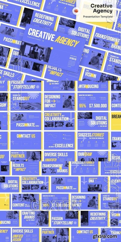 Creative Agency PowerPoint W9HR8ZX