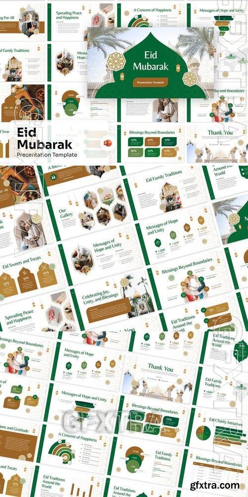 Eid Mubarak Presentation PowerPoint 3ZXGA7P