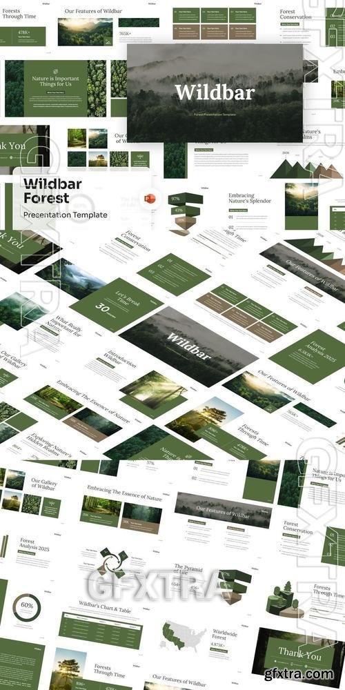 Wildbar Forest PowerPoint X8C4TPS Wildbar Forest PowerPoint X8C4TPS