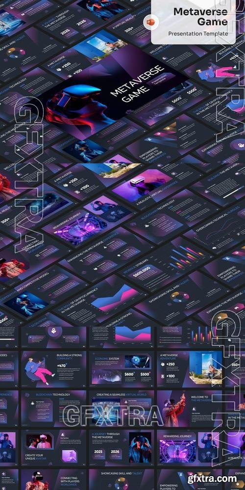 Metaverse Game PowerPoint VH3W56W Metaverse Game PowerPoint VH3W56W