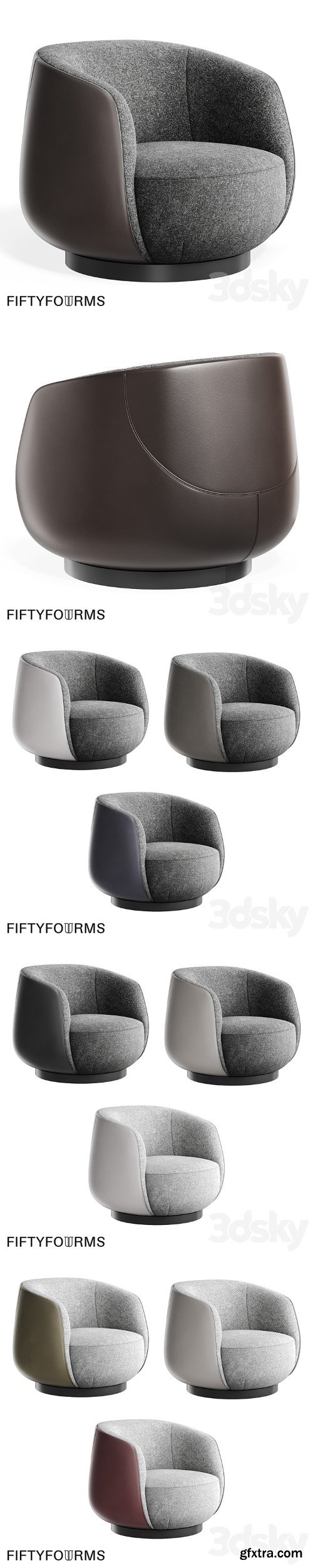 FIFTYFOURMS Rotatus Chair