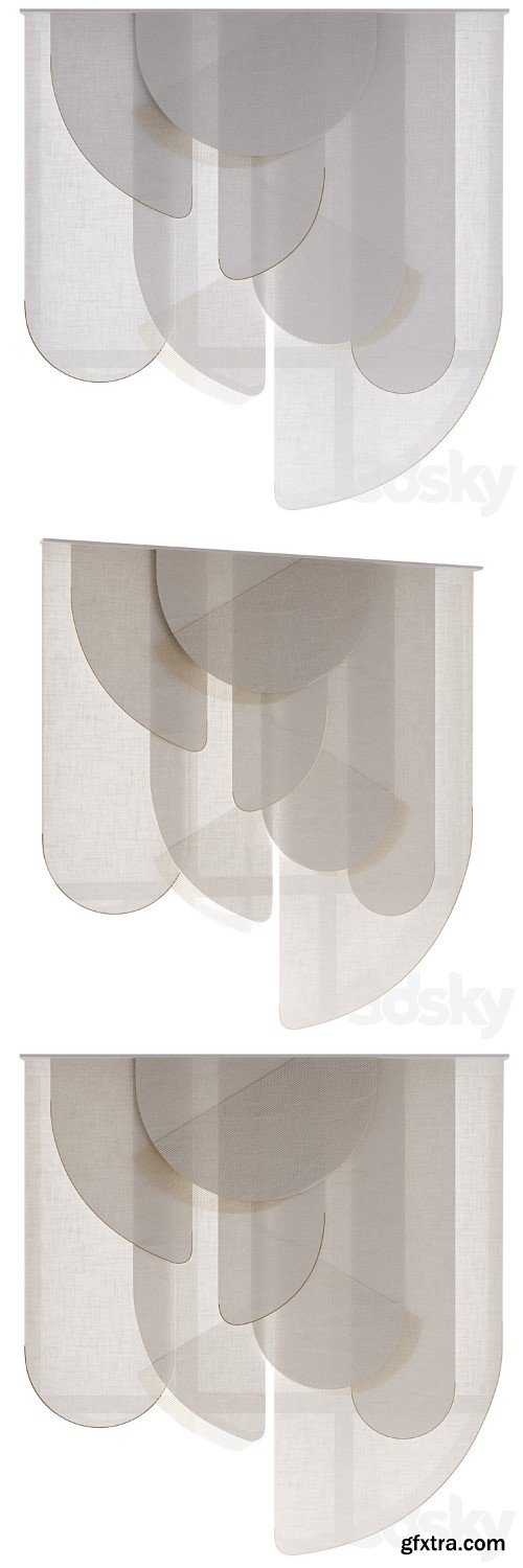 Window panels Rayon by Studio MTX
