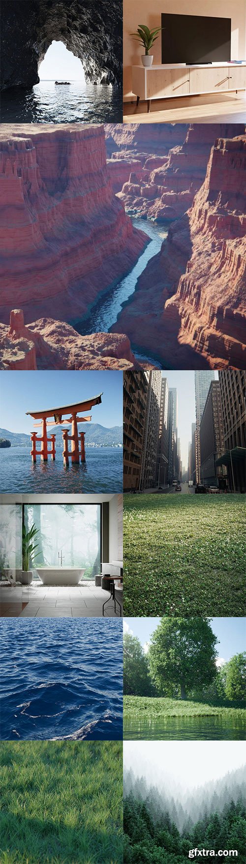 Gumroad - Wolf Studio Art All Blender Collections