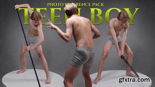 Artstation - A Teen Boy Photo reference pack for artists 781 JPEGs noAI