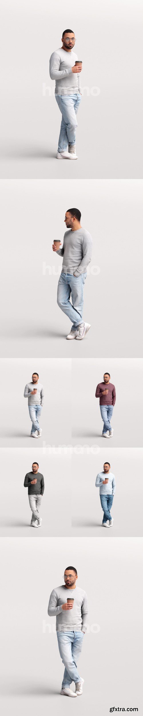 Humano - Posed 063-4655 Man