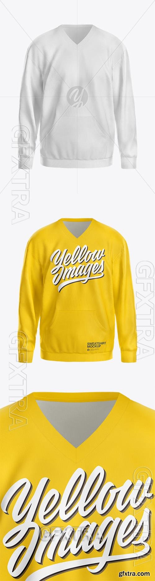 Sweatshirt Mockup Front View 75838